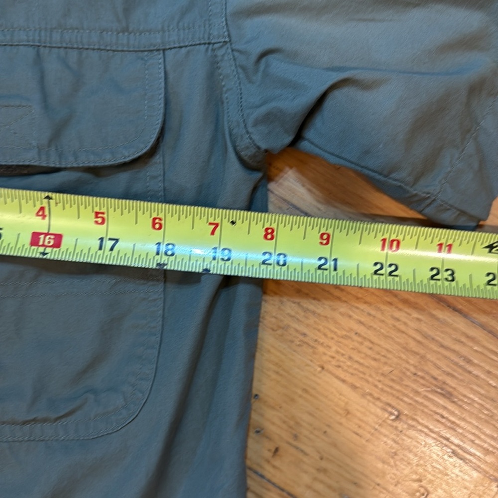 🌴🎣LL BEAN FLY FISHING SHIRT - OLIVE GREEN - MENS SMALL🎣🌴 - Picture 6 of 9